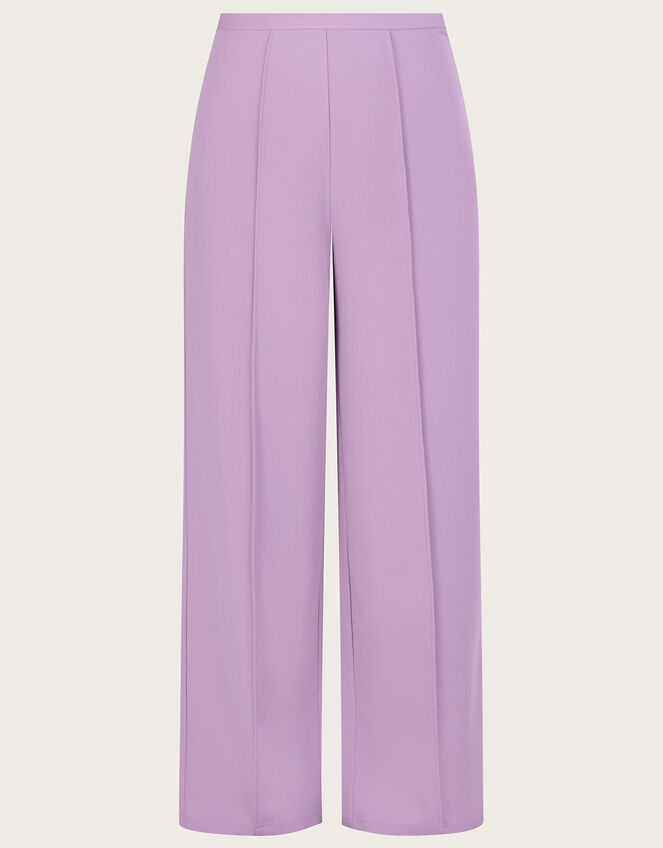 Lauren Wide Leg Trousers, Purple (LILAC), large