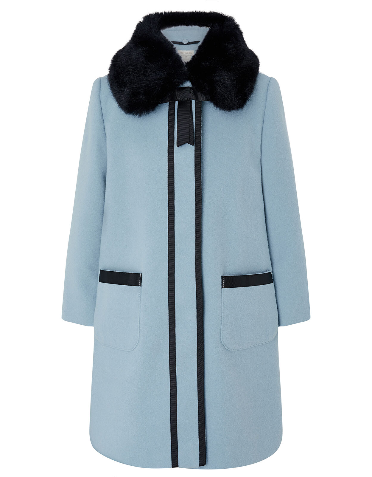 monsoon blue coat