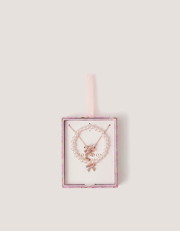 Jewel Bow Jewellery Gift Set, , large