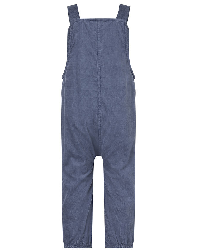 Newborn Baby Bear Dungarees Set, Blue (BLUE), large