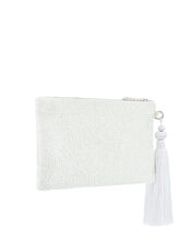 Marnie Mrs Embellished Bridal Pouch, , large