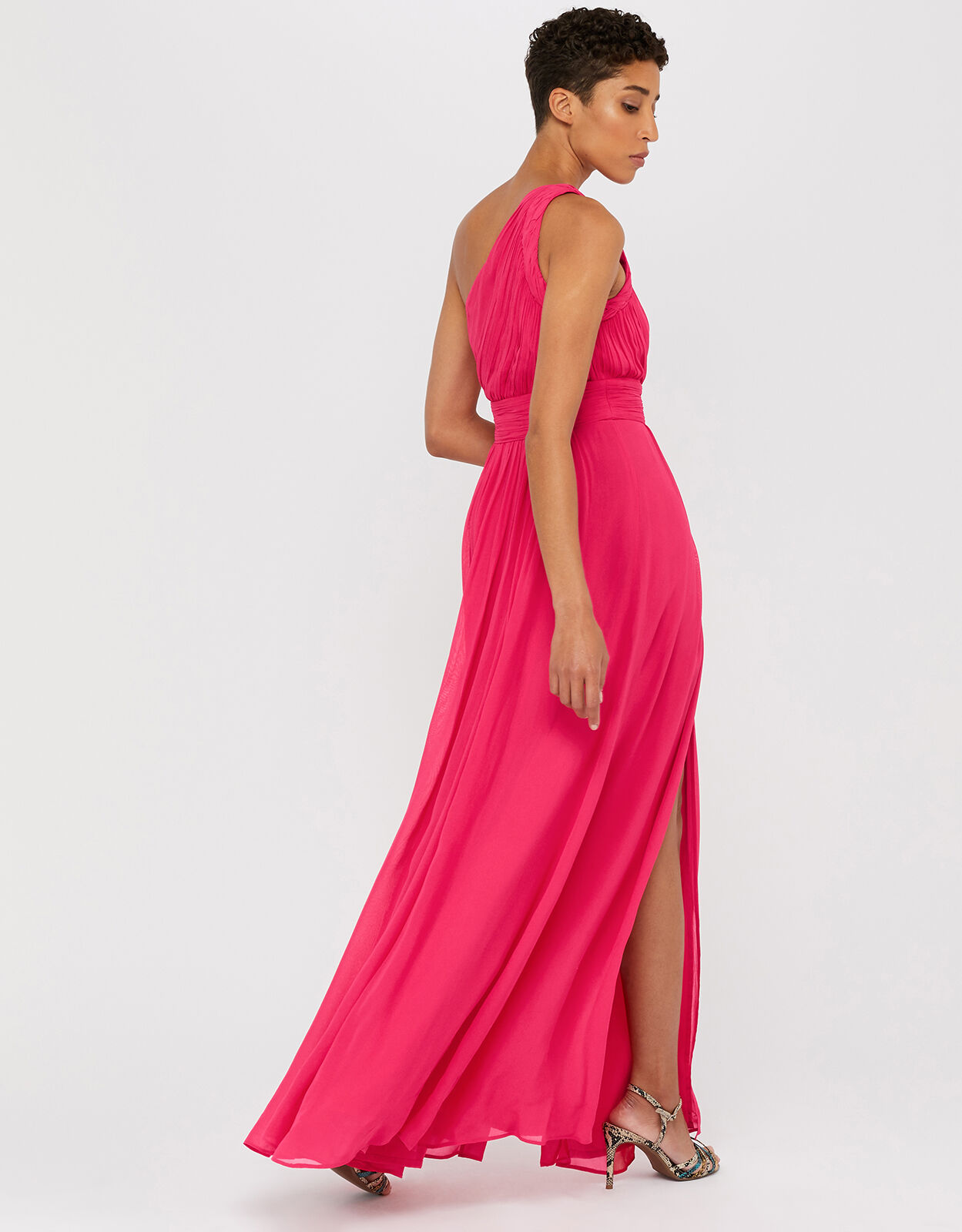 dani one shoulder maxi dress