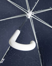 Grass and Air Colour-Revealing Umbrella, Blue (NAVY), large