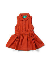 Little Green Radicals Pinafore Dress, Red (RED), large