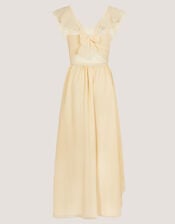 Indi Tie-Back Prom Dress, Yellow (LEMON), large