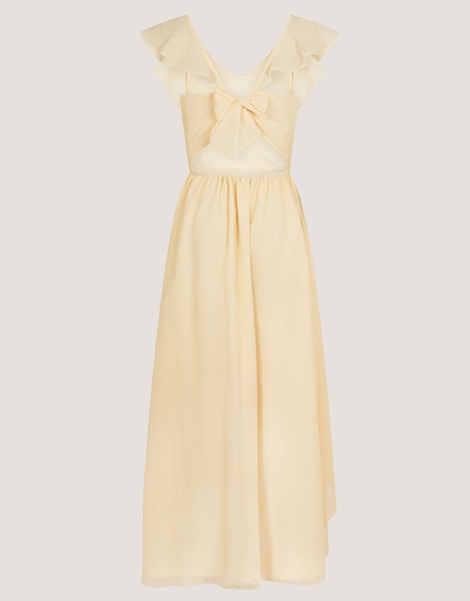 Indi Tie-Back Prom Dress, Yellow (LEMON), large