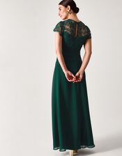 Monica Lace Bridesmaid Dress, Green (GREEN), large