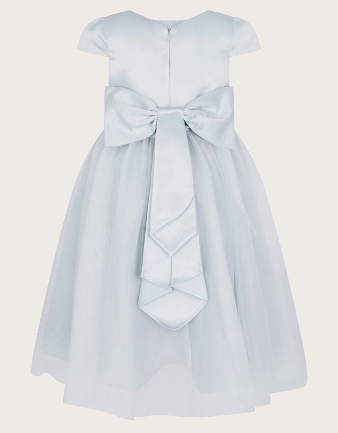 Tulle Bridesmaid Dress, Blue (PALE BLUE), large