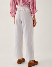 Harper Regular Wide Leg Jeans, Ecru (ECRU), large