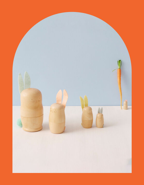 Meri Meri Stacking Bunnies, , large