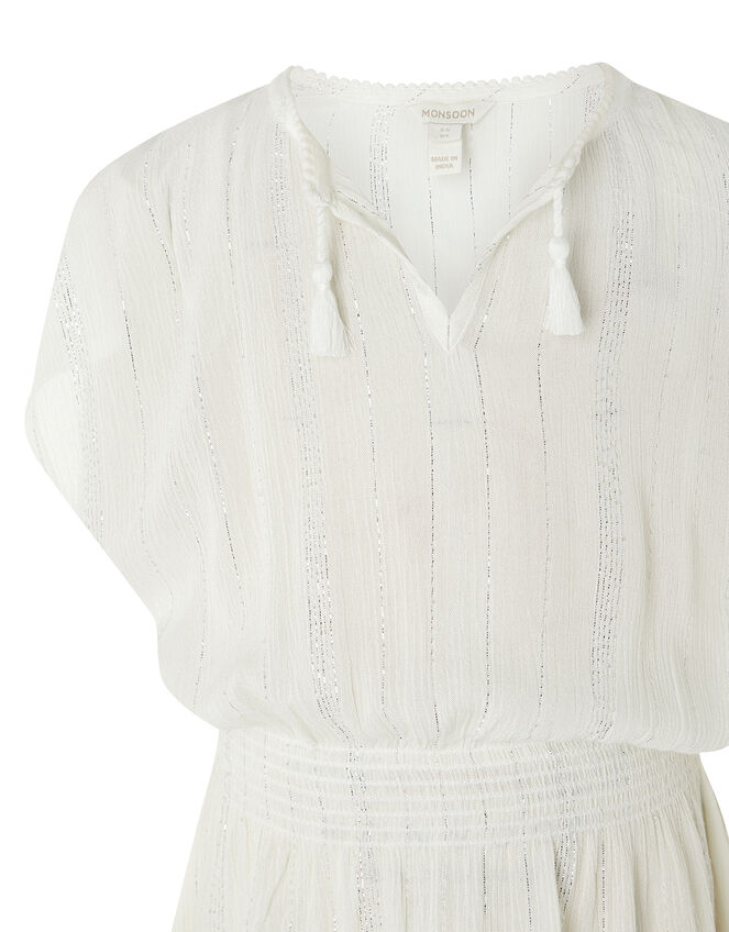 Willabelle Sparkly Kaftan, White (WHITE), large
