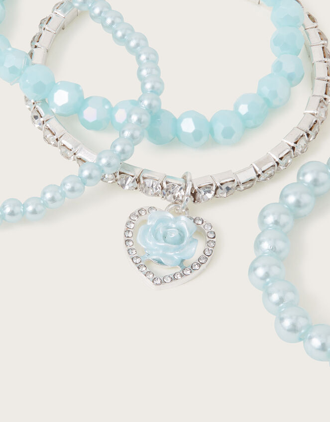Natalia Pearl Bracelets 4 Pack, , large