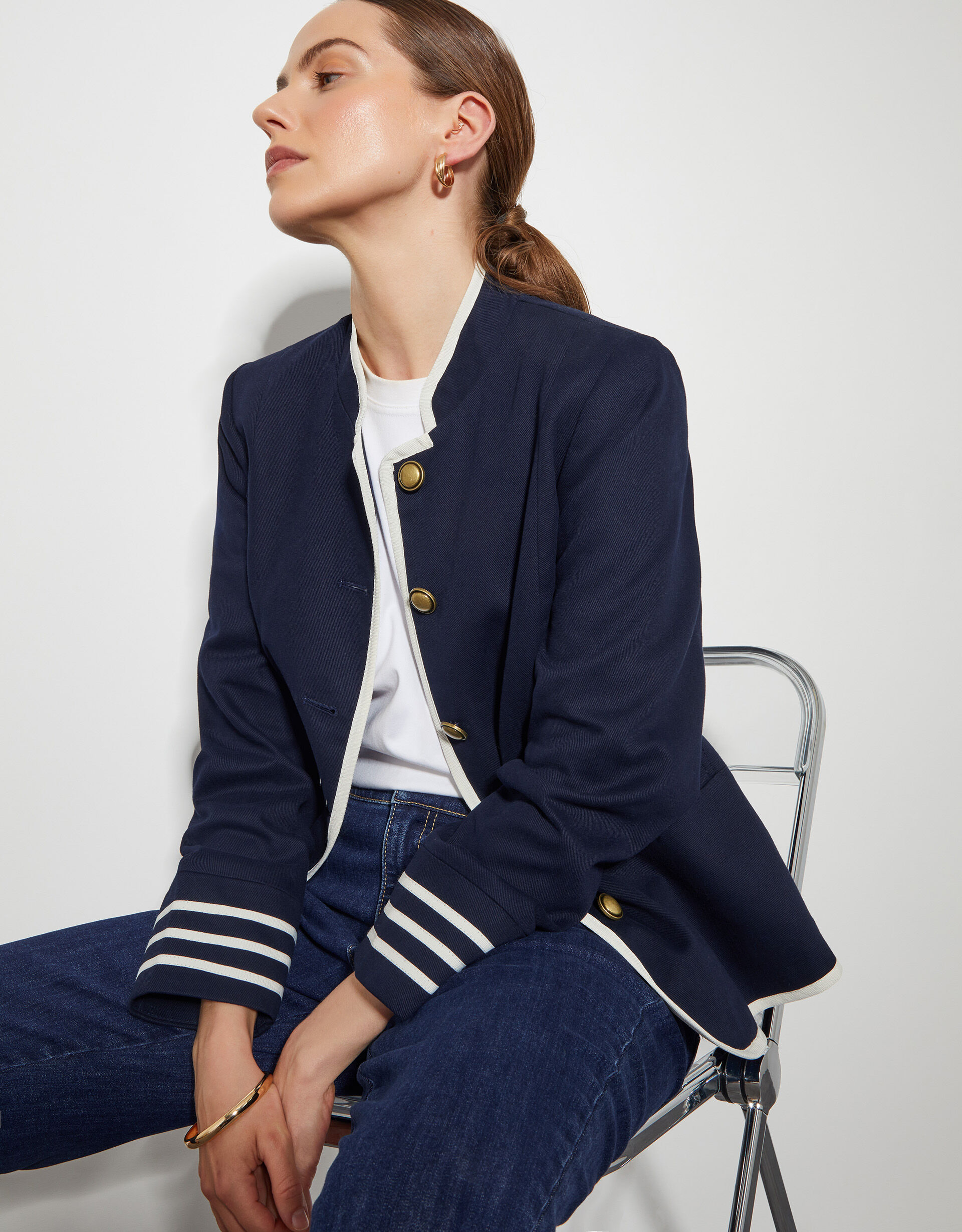 Mali Military Blazer Blue
