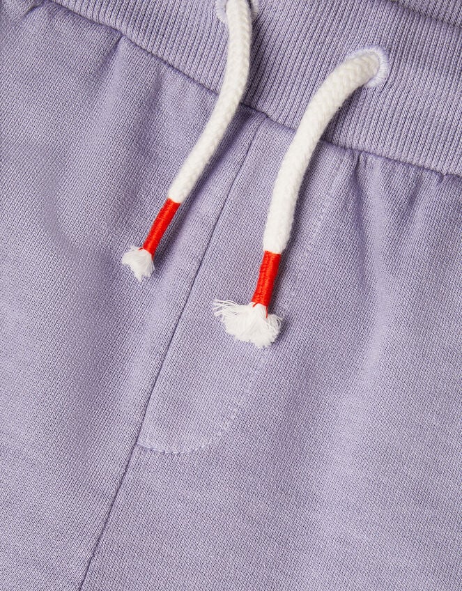 Jersey Drawstring Shorts, Blue (BLUE), large