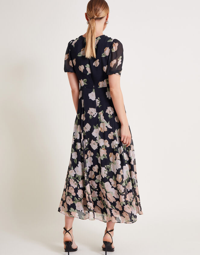 Rosa Maxi Dress, Black (BLACK), large