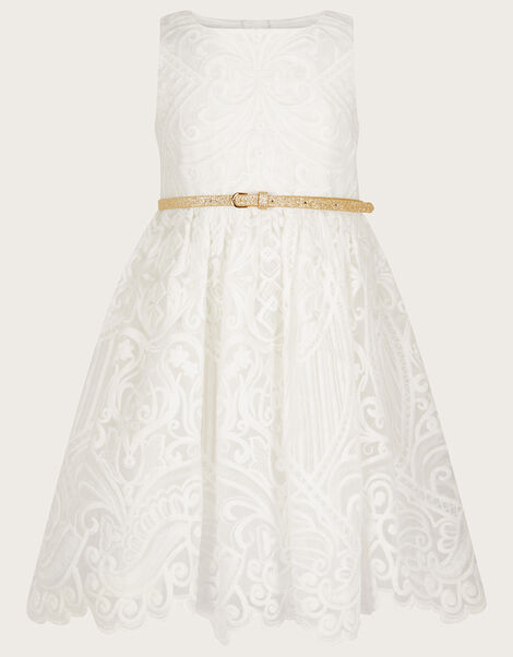 Alea Soft Lace Dress Ivory, Ivory (IVORY), large