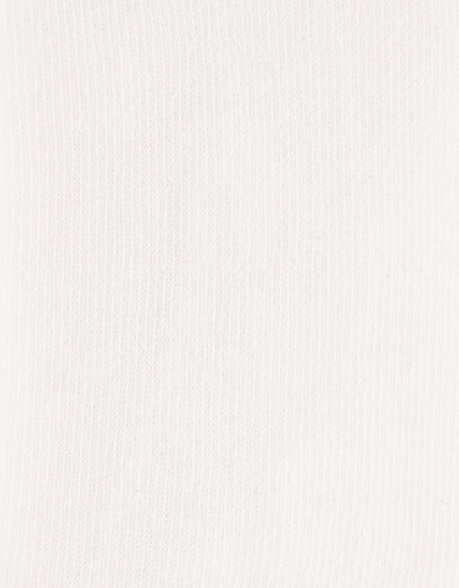 Baby Frosted Sparkle Knit Tights, Ivory (IVORY), large