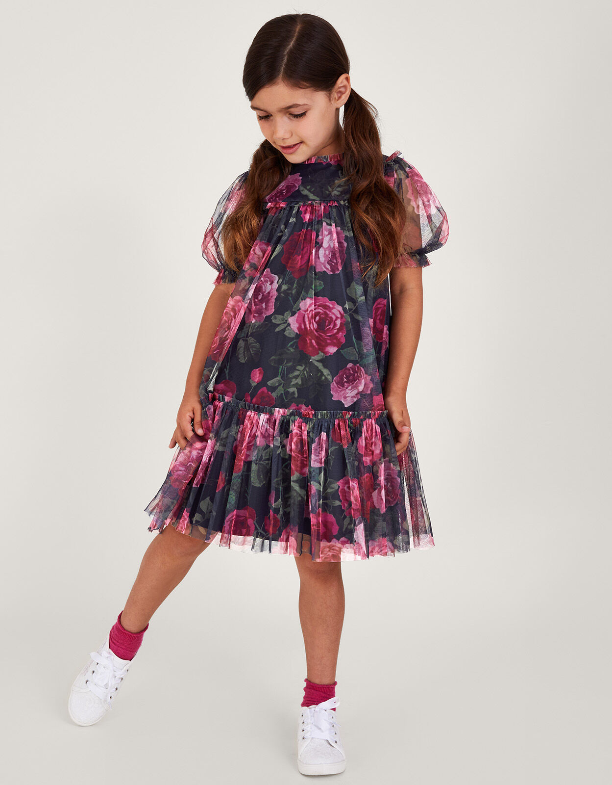 Coco Rose Occasion Tunic Dress Blue