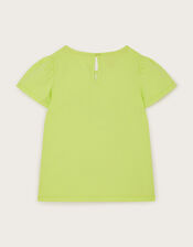 Campervan Embellished T-Shirt, Green (LIME), large