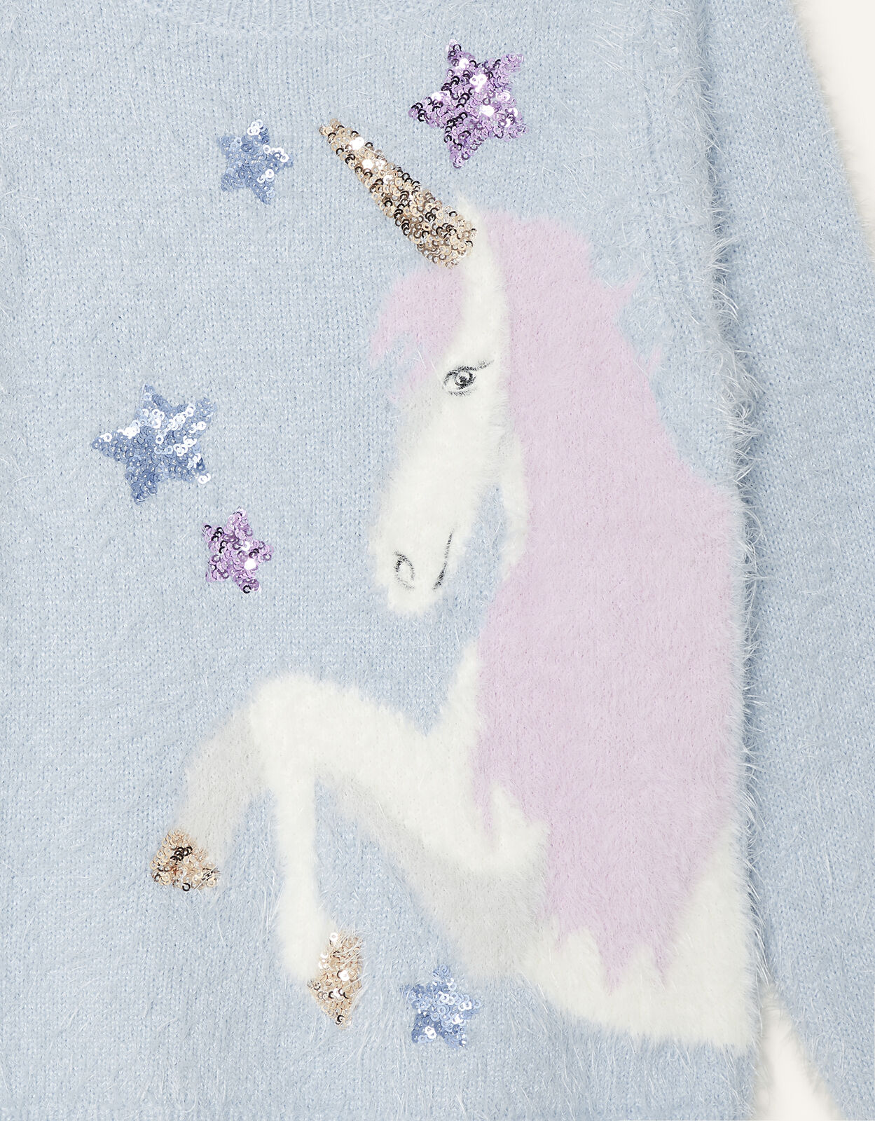 Unicorn jumper for girls on sale