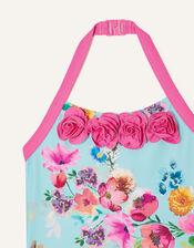 Baby Josie Frill Floral Swimsuit, Multi (MULTI), large