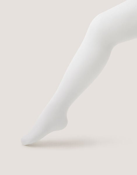 Super Sheer Tights, White (WHITE), large