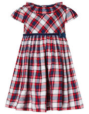Baby Tartan Dress and Tights Set, Red (RED), large