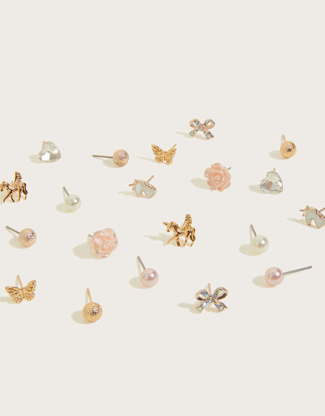 Pretty Stud Earrings 10 Pack, , large
