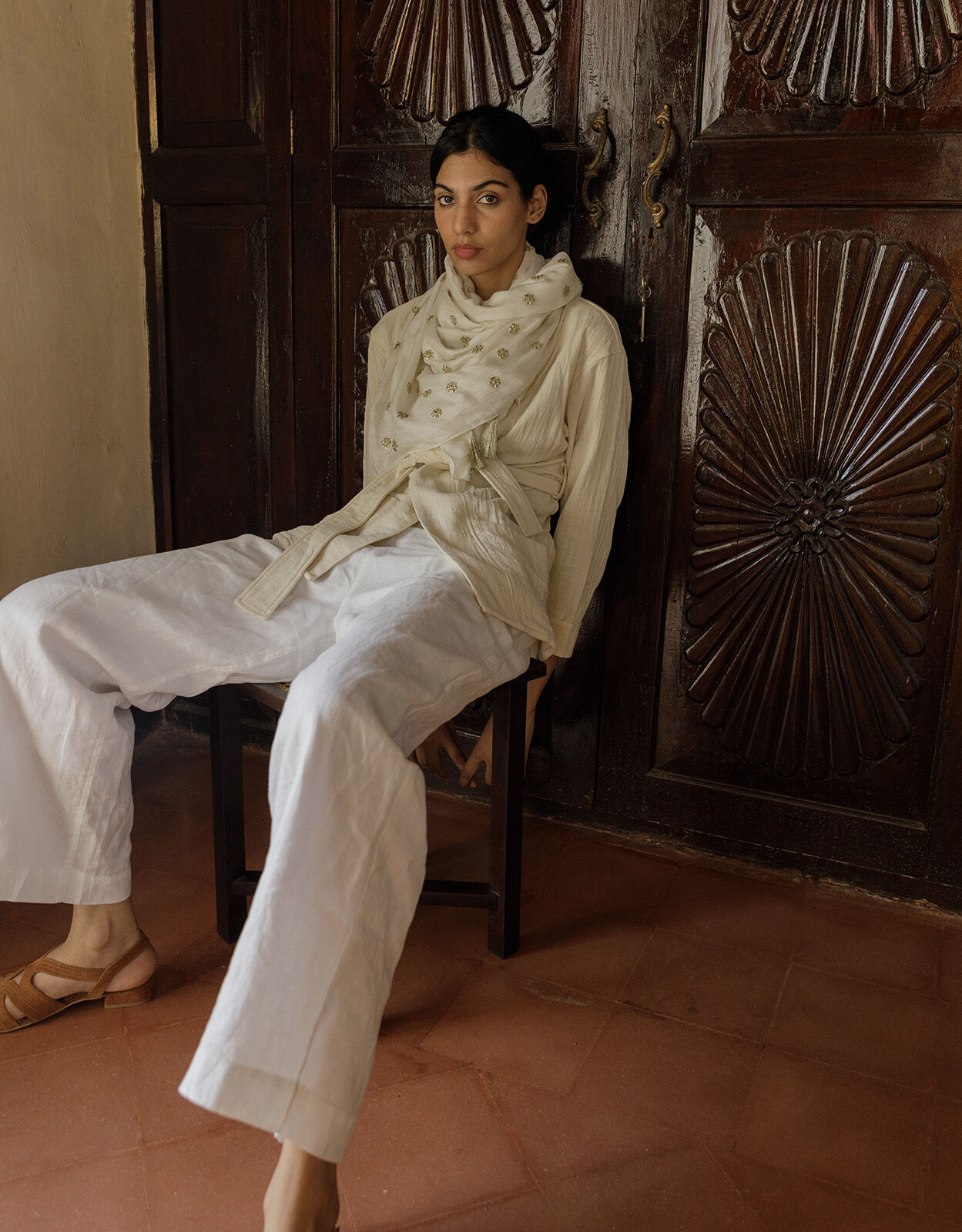 Pull On Linen Trousers White Trousers Leggings Monsoon Global