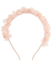Pom-Pom Flower Headband, , large