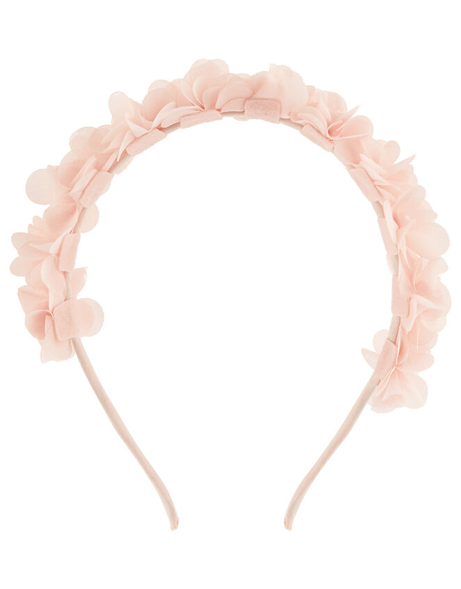 Pom-Pom Flower Headband, , large