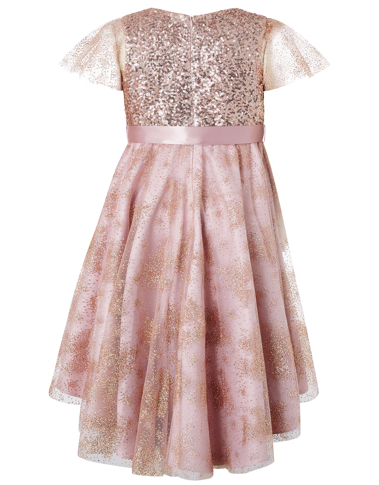 Monsoon pink clearance sequin dress