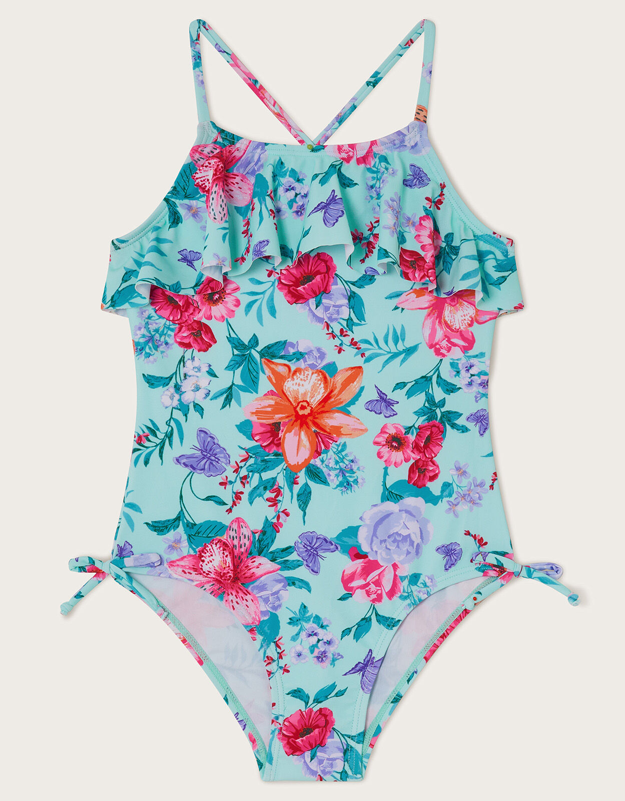 Monsoon girls swimming costume sale