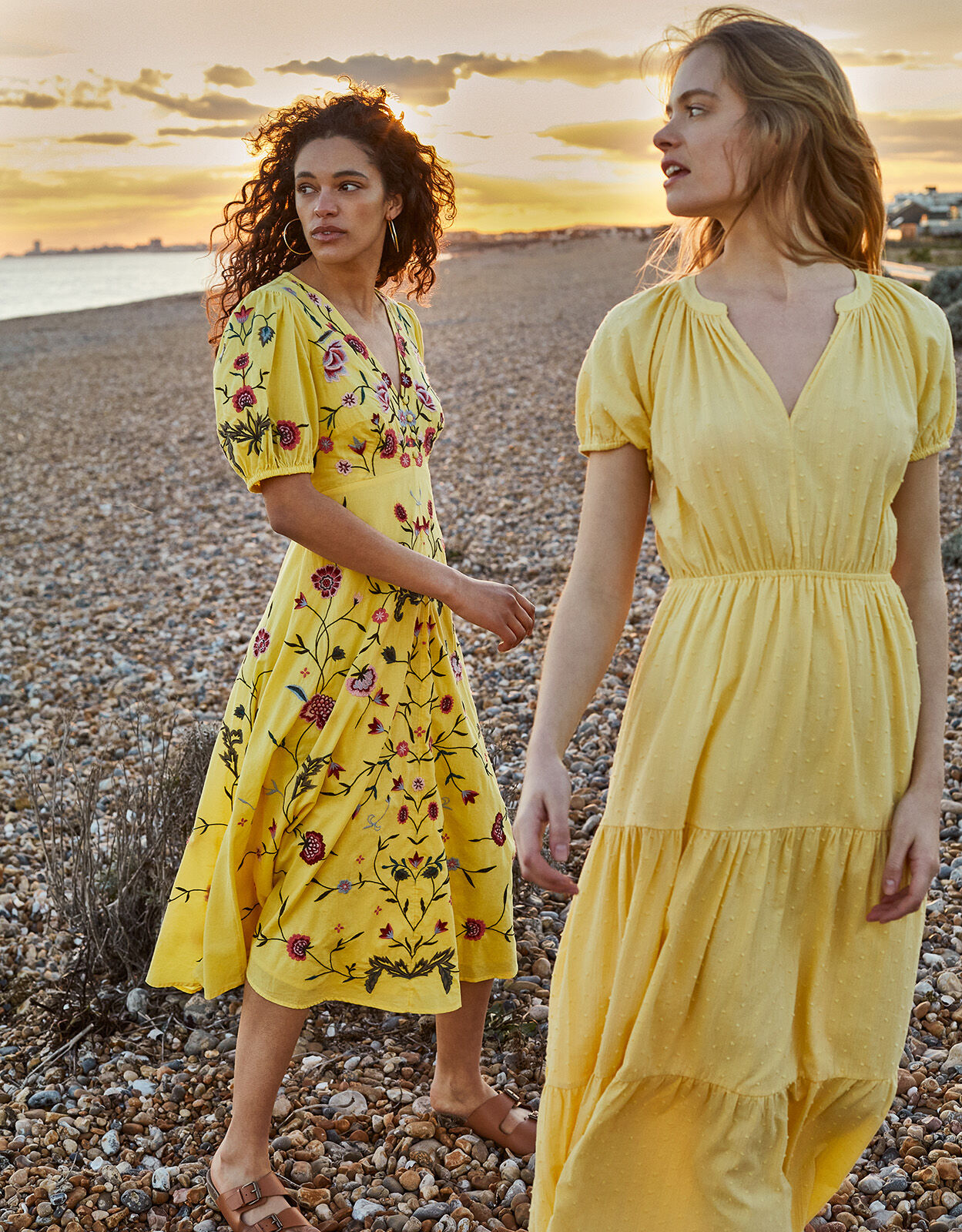 Monsoon top yellow dresses