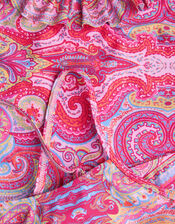 3-Piece Paisley Swim Set, Orange (ORANGE), large