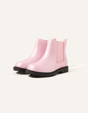 Glitter Chelsea Boots, Pink (PINK), large