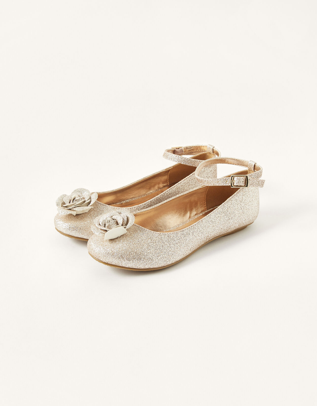 Childrens gold ballerina shoes shop