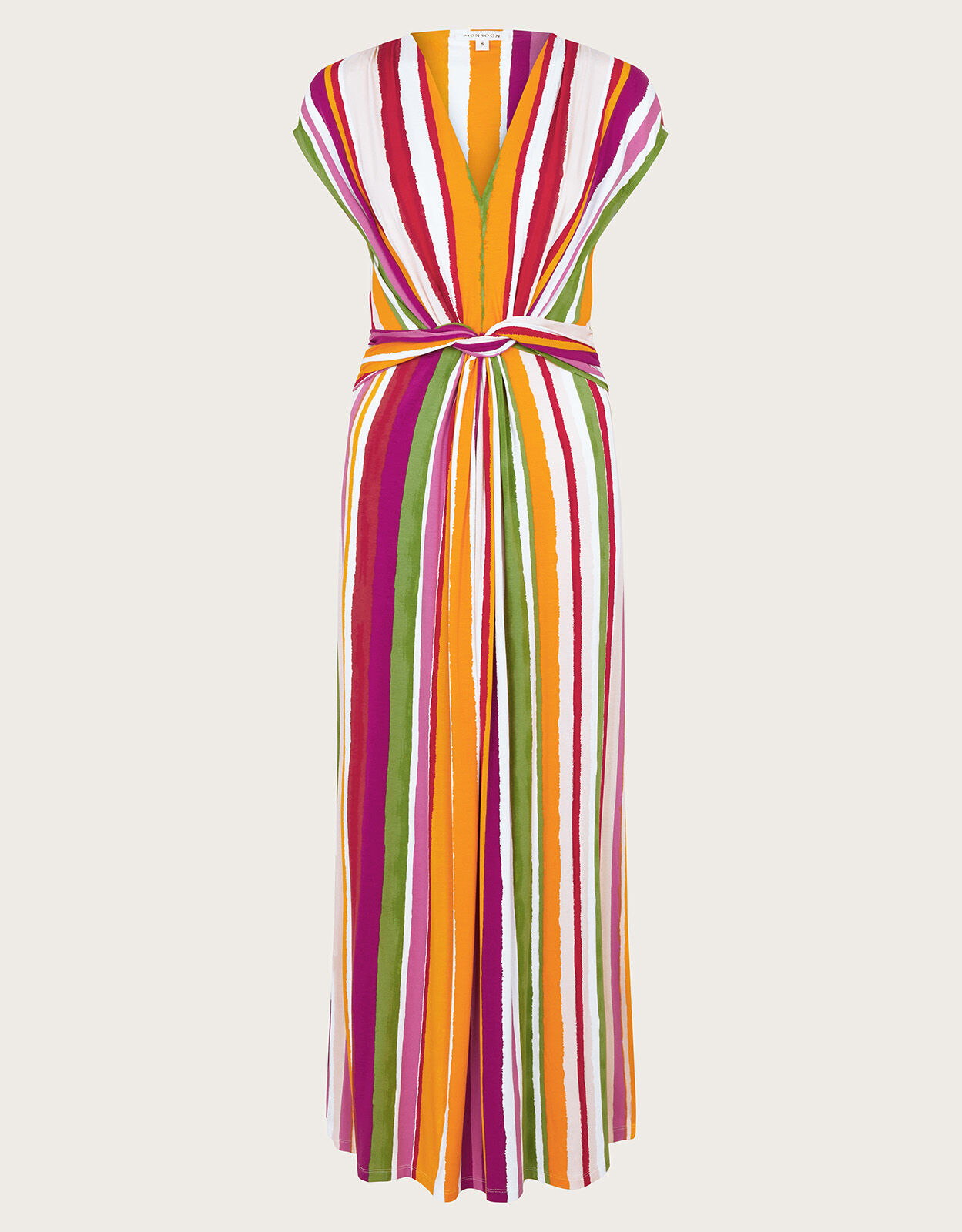 Monsoon striped maxi dress top