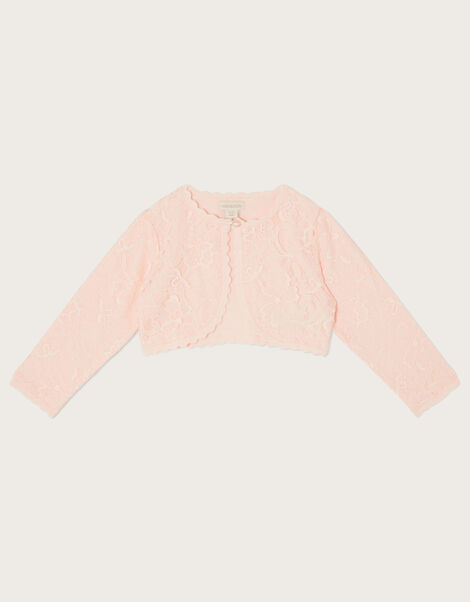 Baby Lace Cardigan, Pink (PINK), large