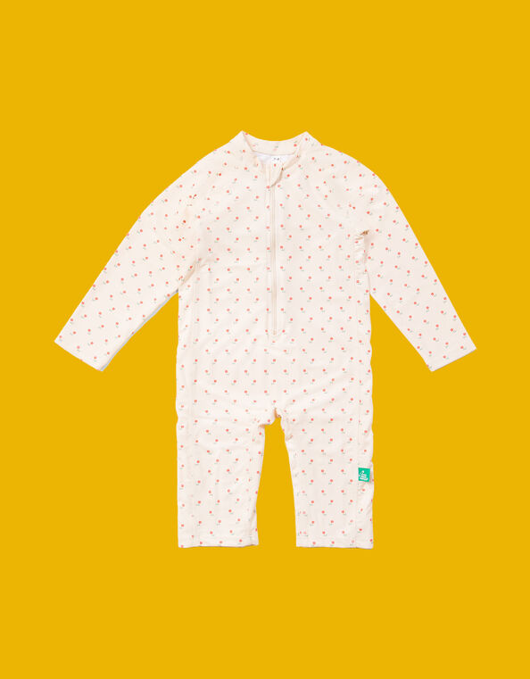 Little Green Radicals Rose Flower UPF 50+ Sunsafe Suit, Multi (MULTI), large
