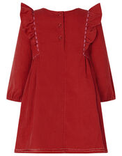 Baby Robin Cord Dress, Red (RED), large