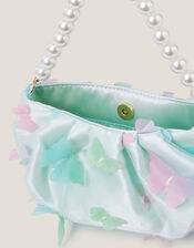 Ombre Butterfly Mini Pouch Bag, , large