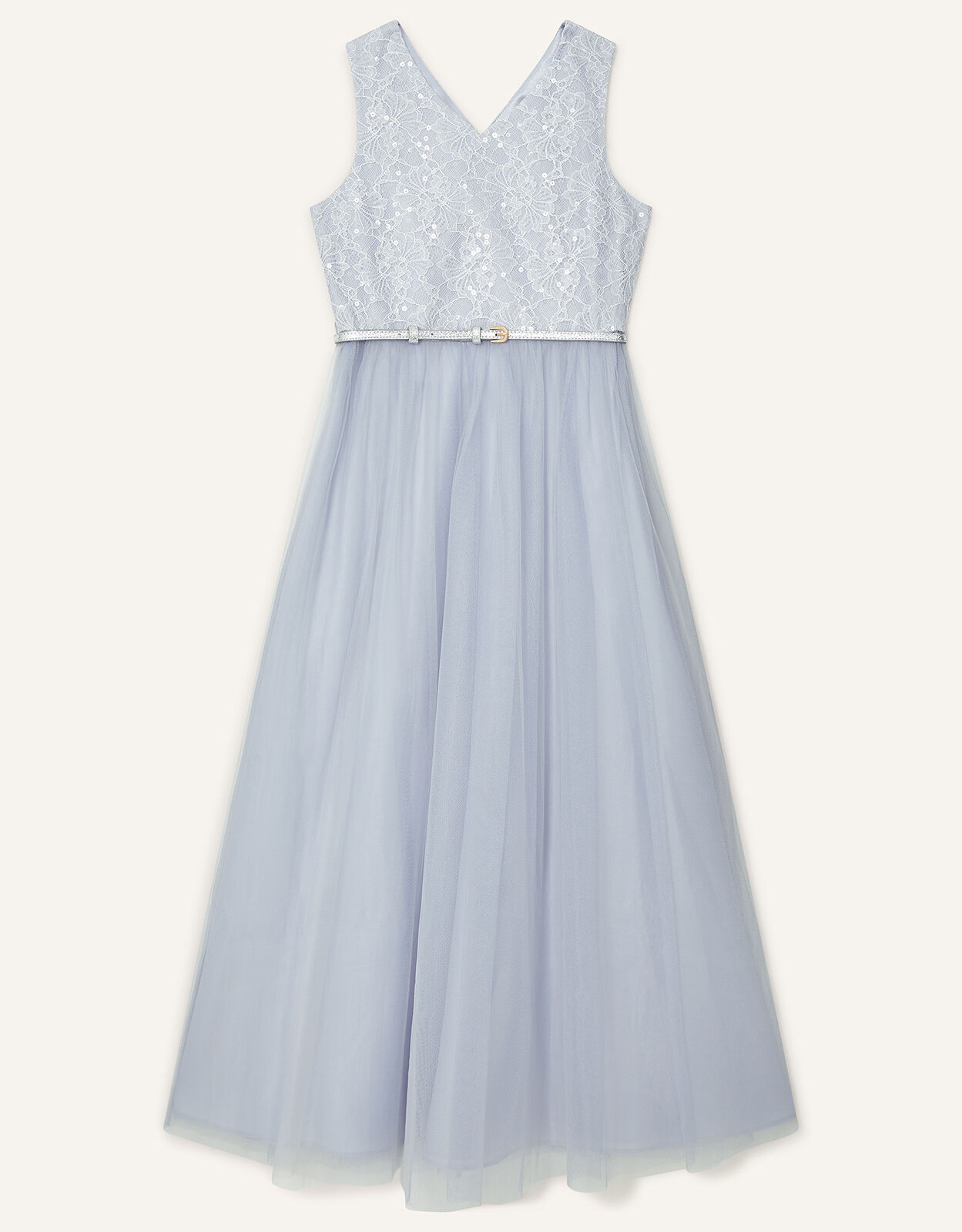 Sequin Lace Bodice Prom Dress Grey Girls Dresses Monsoon Global