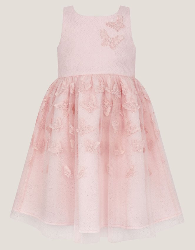 Mapel Butterfly Tulle Dress, Pink (PINK), large