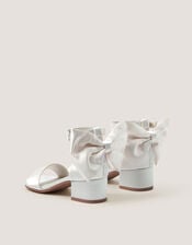 Open-Toe Bow Heels, Ivory (IVORY), large