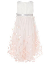 Flutter Butterfly Hi-Low Dress, Pink (PALE PINK), large