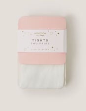 2-Pack Plain Tights, Multi (MULTI), large