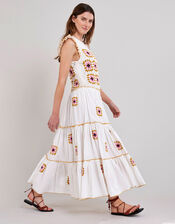 East Billie Dress, White (WHITE), large
