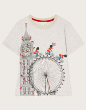 London Sightseeing T-Shirt, Grey (GREY), large
