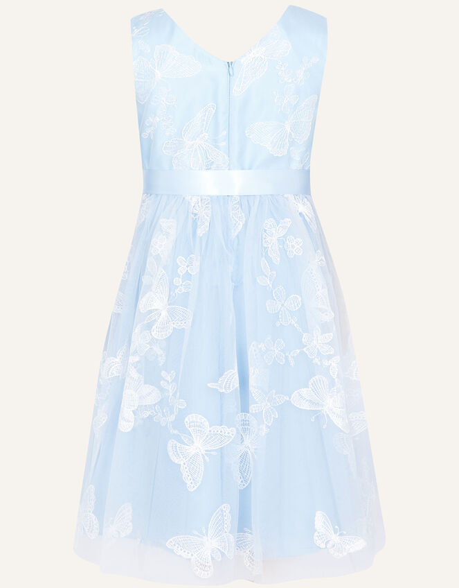 Bridget 3D Butterfly Dress, Blue (BLUE), large